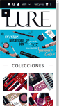 Mobile Screenshot of lurecosmetics.com